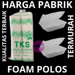 TKS 03 FOAM POLOS ISI (100 PCS)